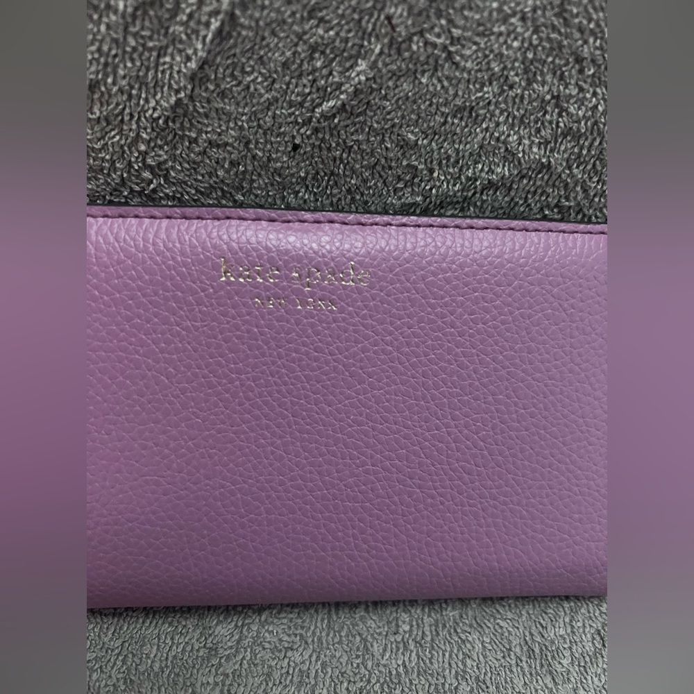 Kate Spade Lavender Wallet - Picture 3 of 9